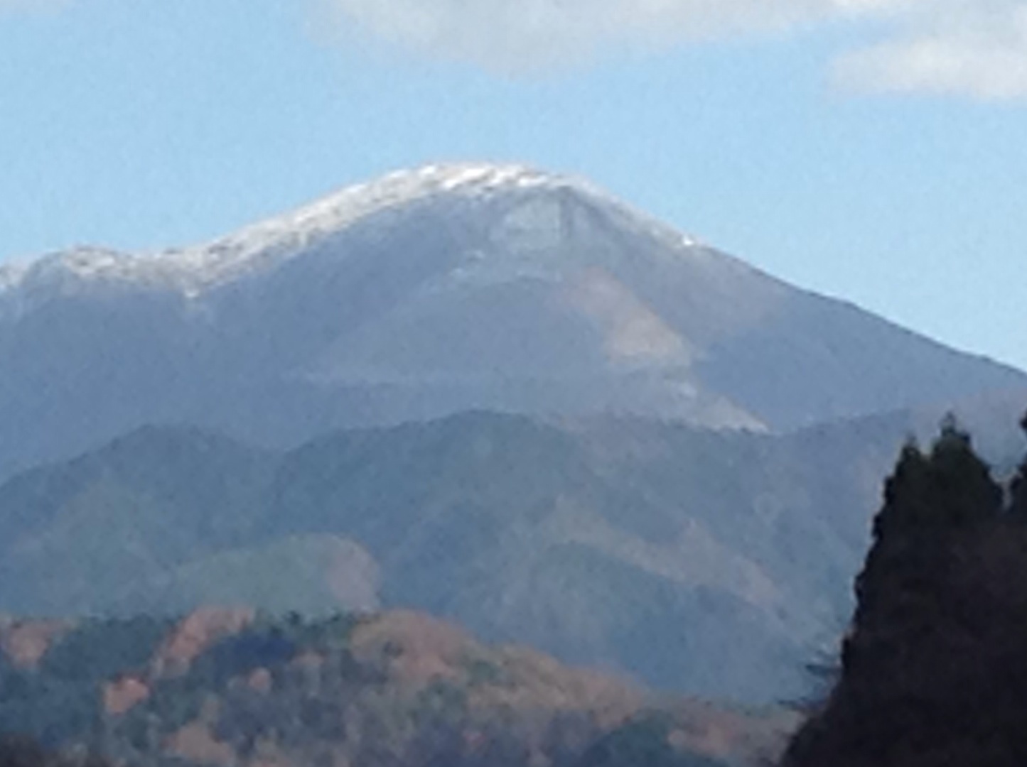 伊吹山冠雪 | 須賀谷温泉のブログ